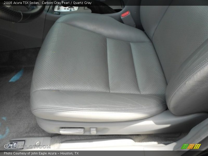 Carbon Gray Pearl / Quartz Gray 2008 Acura TSX Sedan