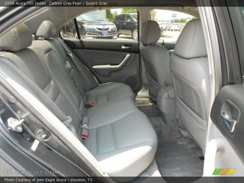 Carbon Gray Pearl / Quartz Gray 2008 Acura TSX Sedan