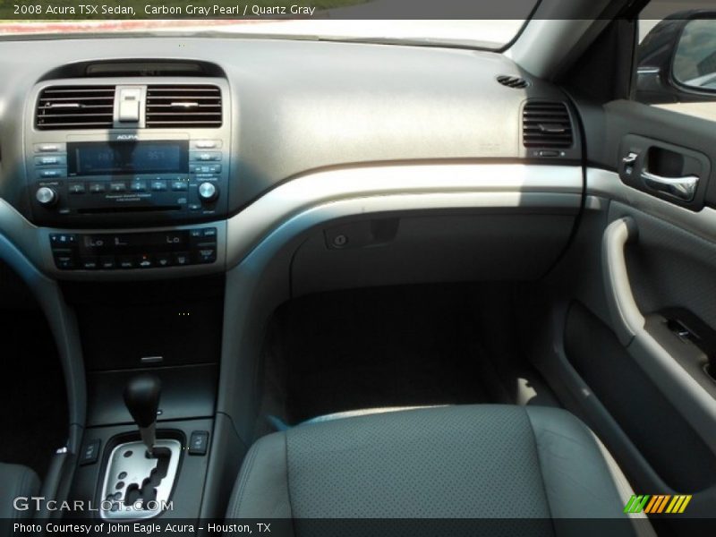 Carbon Gray Pearl / Quartz Gray 2008 Acura TSX Sedan