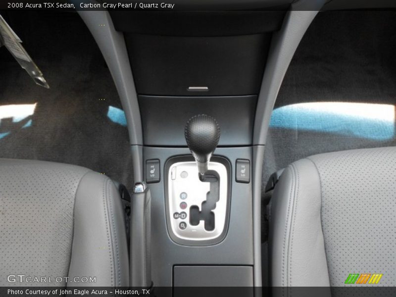 Carbon Gray Pearl / Quartz Gray 2008 Acura TSX Sedan