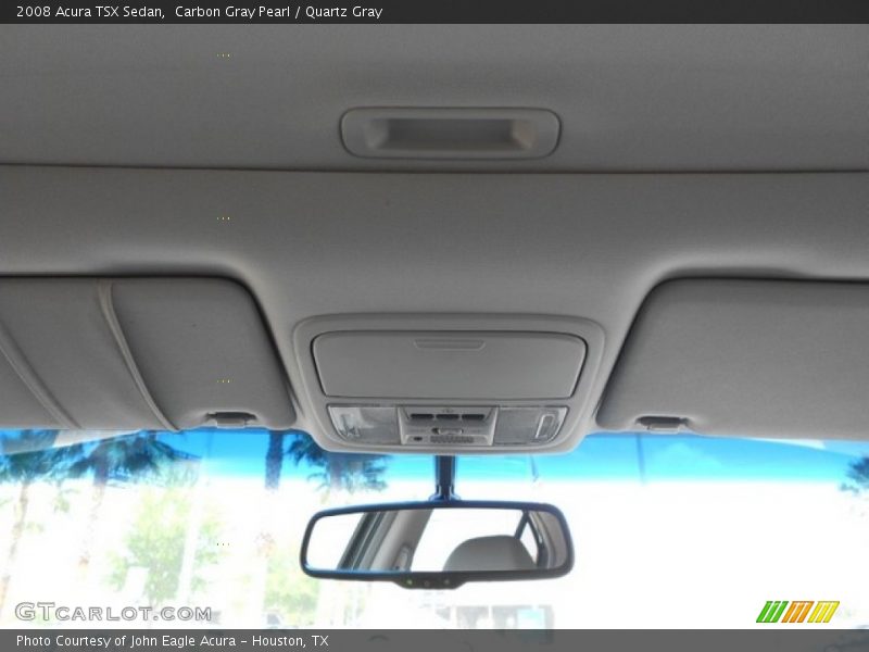 Carbon Gray Pearl / Quartz Gray 2008 Acura TSX Sedan