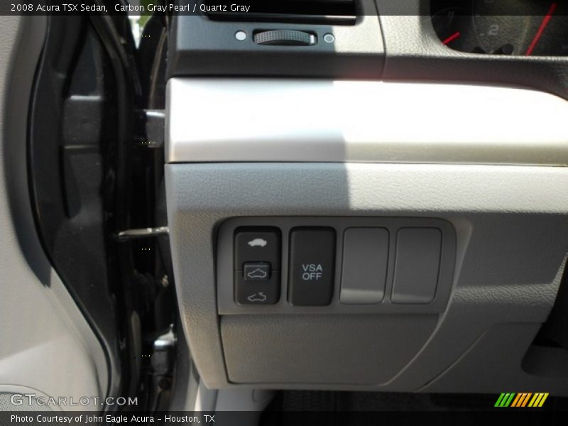 Carbon Gray Pearl / Quartz Gray 2008 Acura TSX Sedan