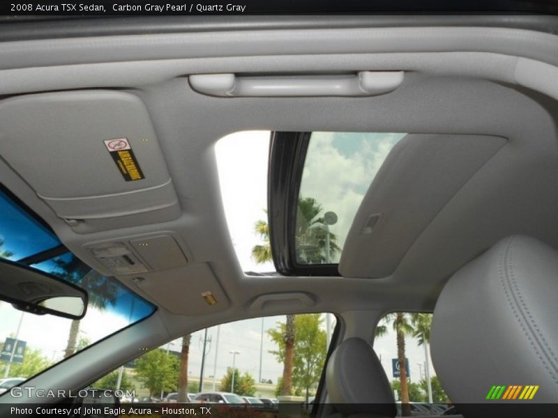 Carbon Gray Pearl / Quartz Gray 2008 Acura TSX Sedan