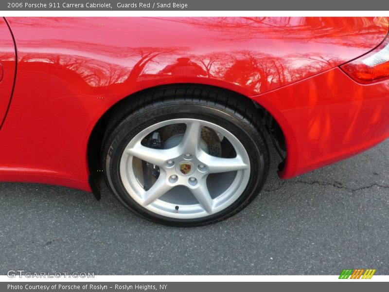 Guards Red / Sand Beige 2006 Porsche 911 Carrera Cabriolet