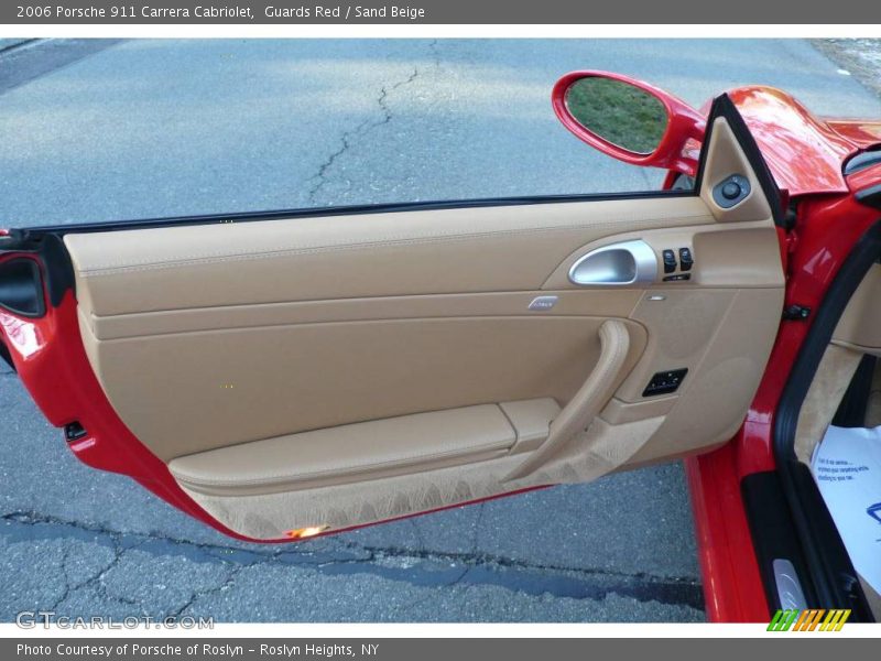 Guards Red / Sand Beige 2006 Porsche 911 Carrera Cabriolet