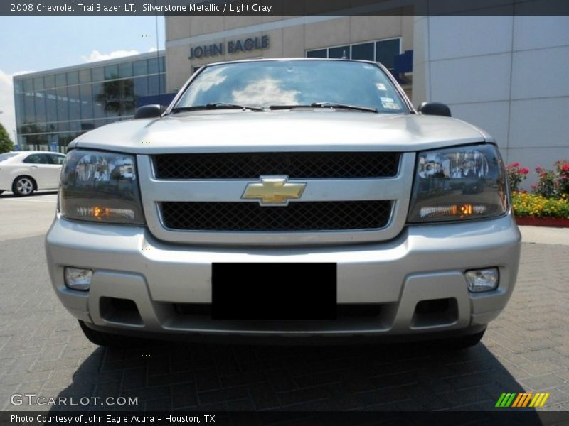 Silverstone Metallic / Light Gray 2008 Chevrolet TrailBlazer LT
