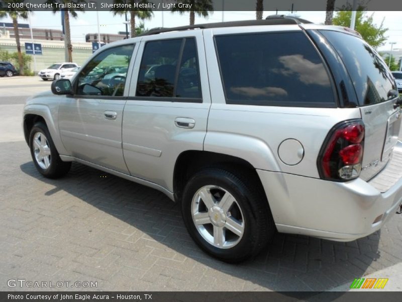 Silverstone Metallic / Light Gray 2008 Chevrolet TrailBlazer LT