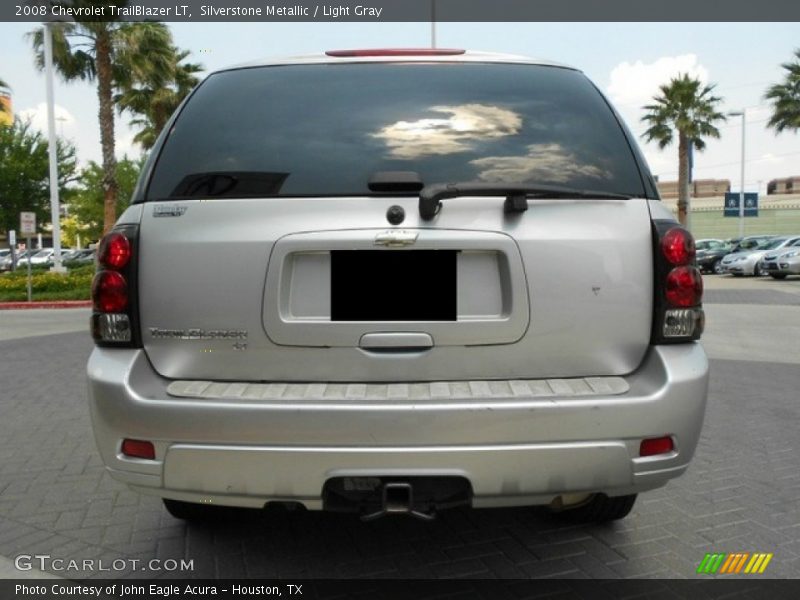 Silverstone Metallic / Light Gray 2008 Chevrolet TrailBlazer LT