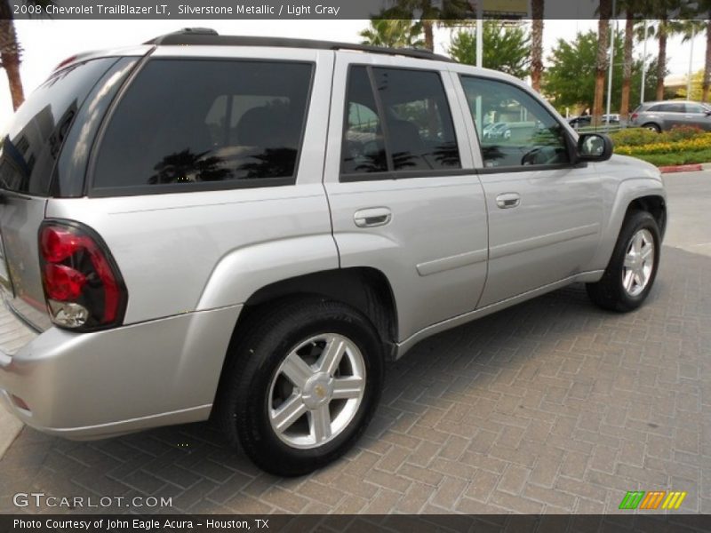 Silverstone Metallic / Light Gray 2008 Chevrolet TrailBlazer LT
