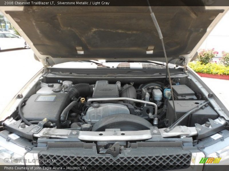 Silverstone Metallic / Light Gray 2008 Chevrolet TrailBlazer LT