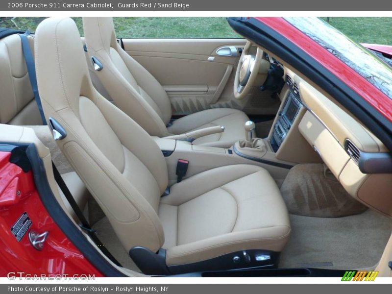 Guards Red / Sand Beige 2006 Porsche 911 Carrera Cabriolet