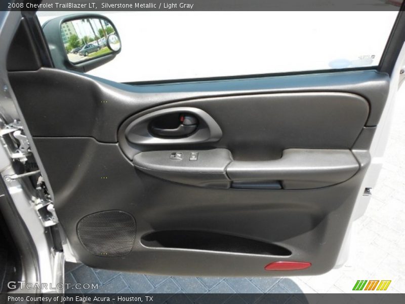 Silverstone Metallic / Light Gray 2008 Chevrolet TrailBlazer LT