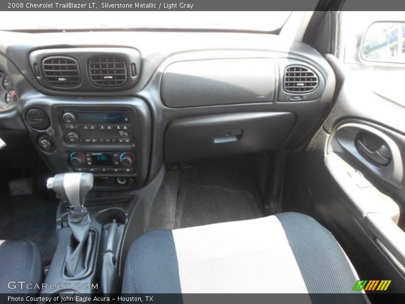 Silverstone Metallic / Light Gray 2008 Chevrolet TrailBlazer LT