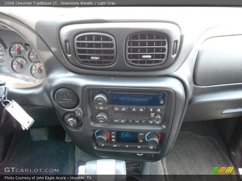 Silverstone Metallic / Light Gray 2008 Chevrolet TrailBlazer LT
