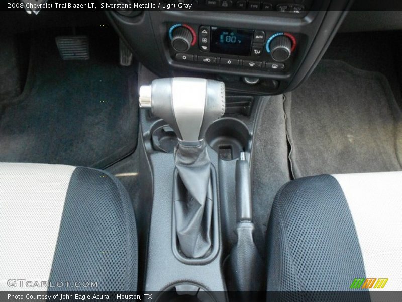 Silverstone Metallic / Light Gray 2008 Chevrolet TrailBlazer LT