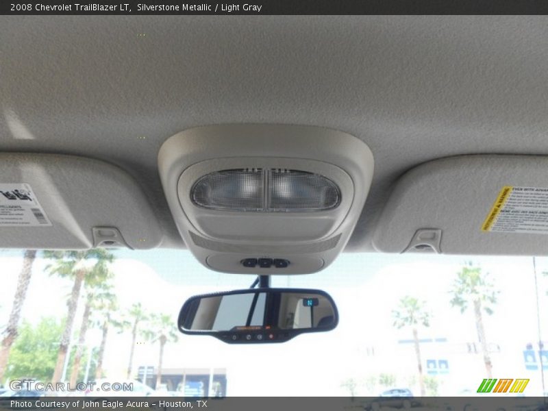 Silverstone Metallic / Light Gray 2008 Chevrolet TrailBlazer LT