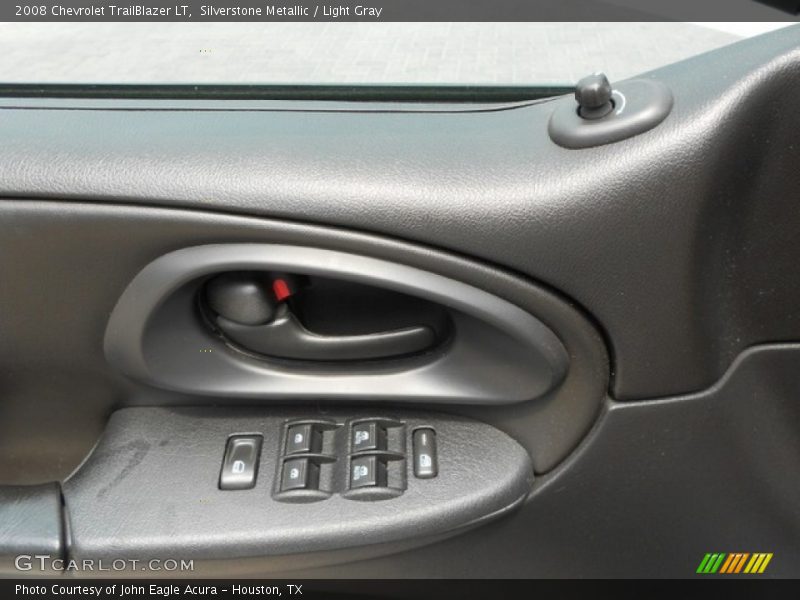 Silverstone Metallic / Light Gray 2008 Chevrolet TrailBlazer LT