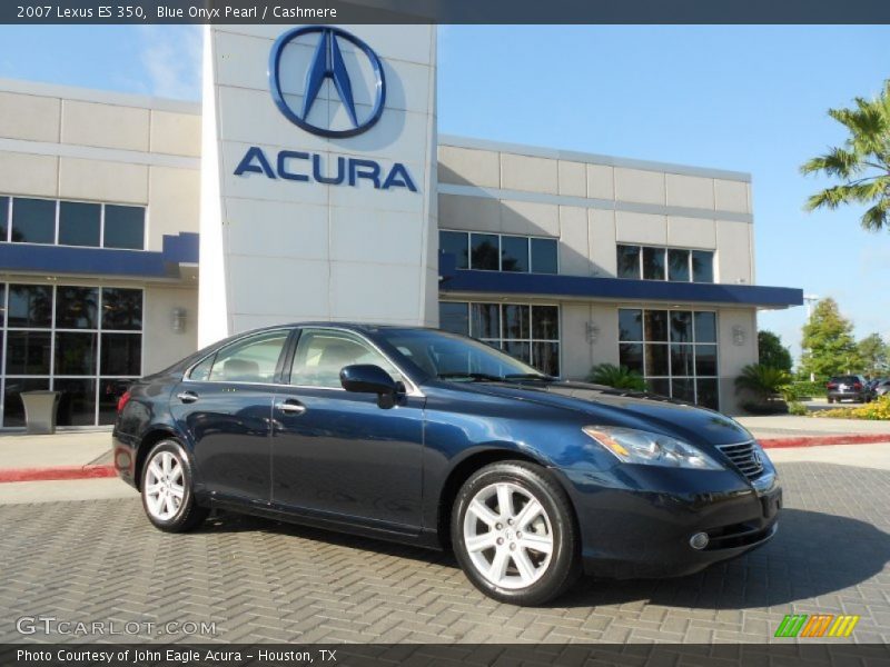 Blue Onyx Pearl / Cashmere 2007 Lexus ES 350