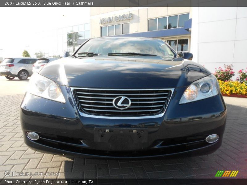 Blue Onyx Pearl / Cashmere 2007 Lexus ES 350