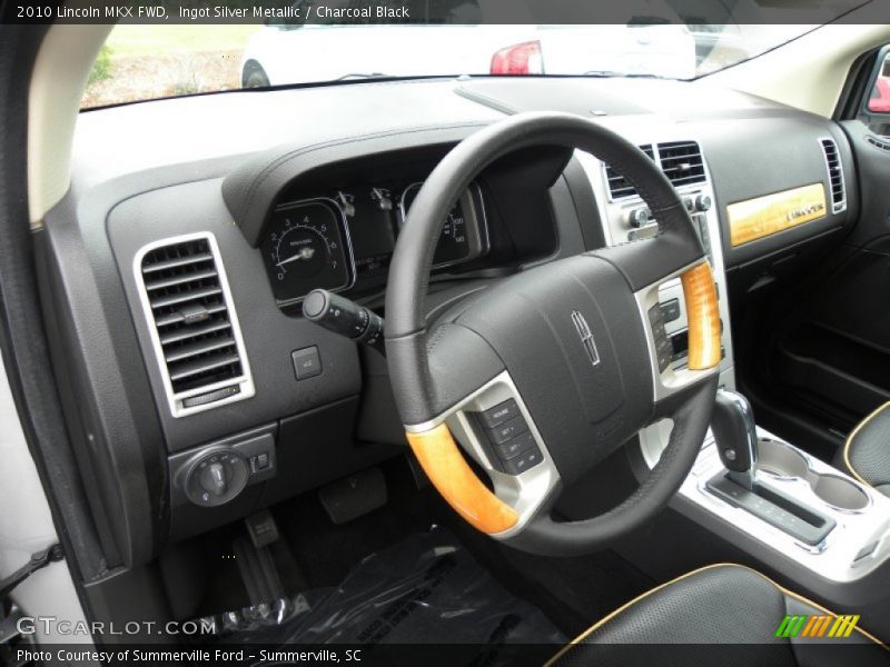 Ingot Silver Metallic / Charcoal Black 2010 Lincoln MKX FWD
