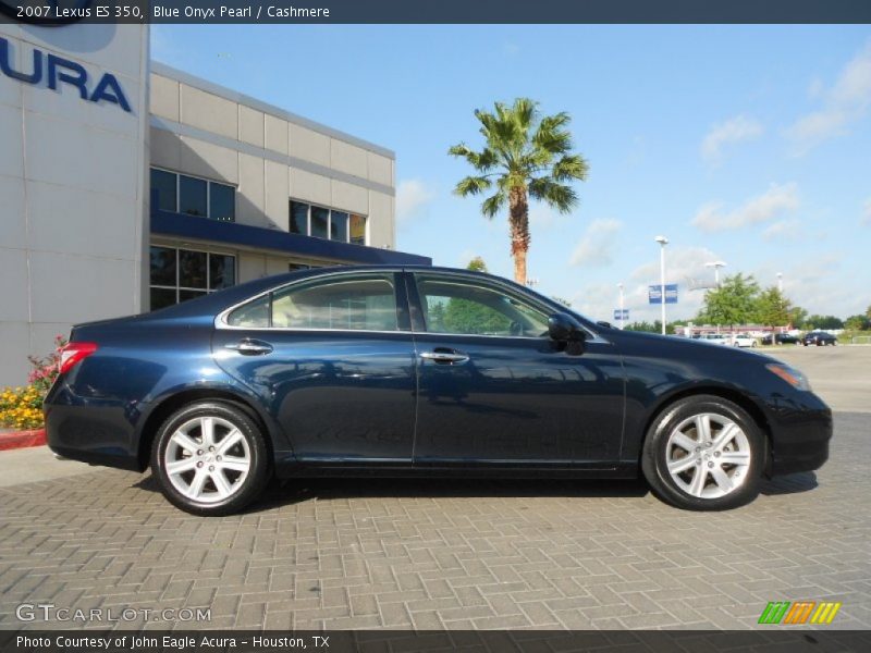 Blue Onyx Pearl / Cashmere 2007 Lexus ES 350