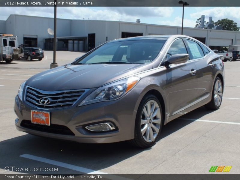 Bronze Mist Metallic / Camel 2012 Hyundai Azera