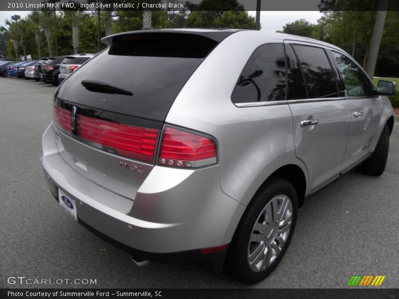Ingot Silver Metallic / Charcoal Black 2010 Lincoln MKX FWD