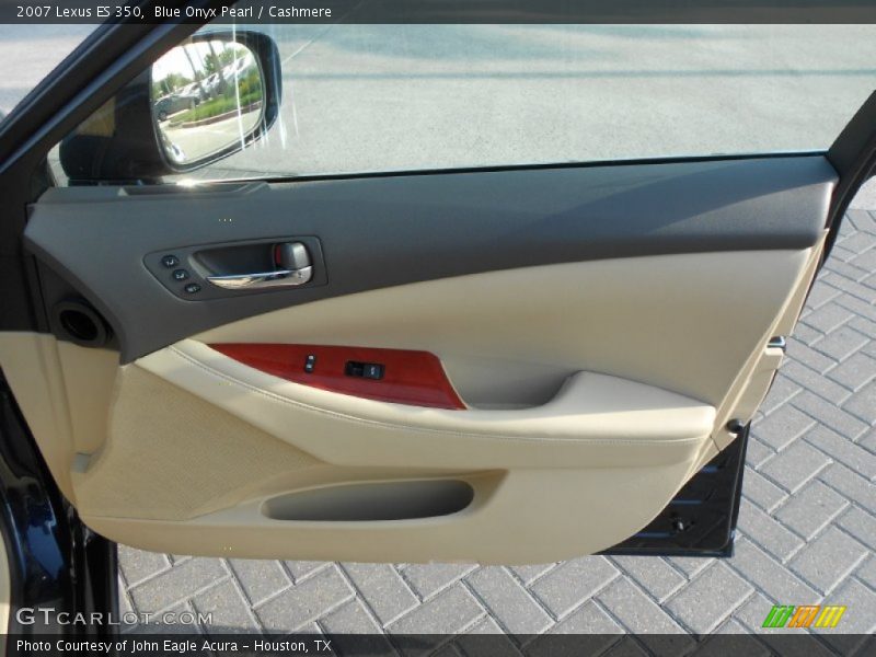 Blue Onyx Pearl / Cashmere 2007 Lexus ES 350