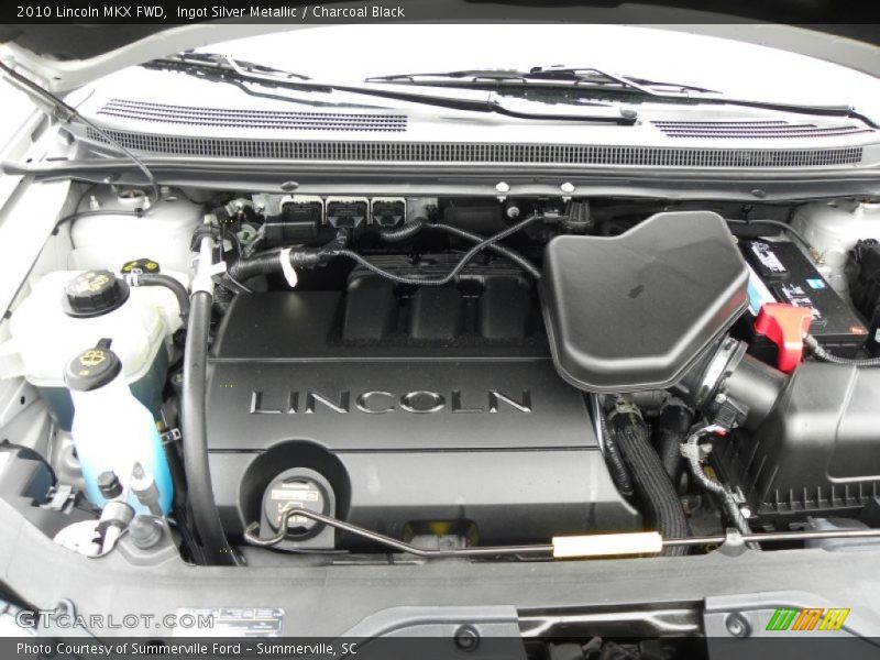 Ingot Silver Metallic / Charcoal Black 2010 Lincoln MKX FWD