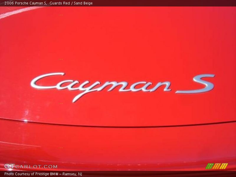 Guards Red / Sand Beige 2006 Porsche Cayman S