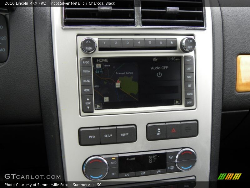 Ingot Silver Metallic / Charcoal Black 2010 Lincoln MKX FWD