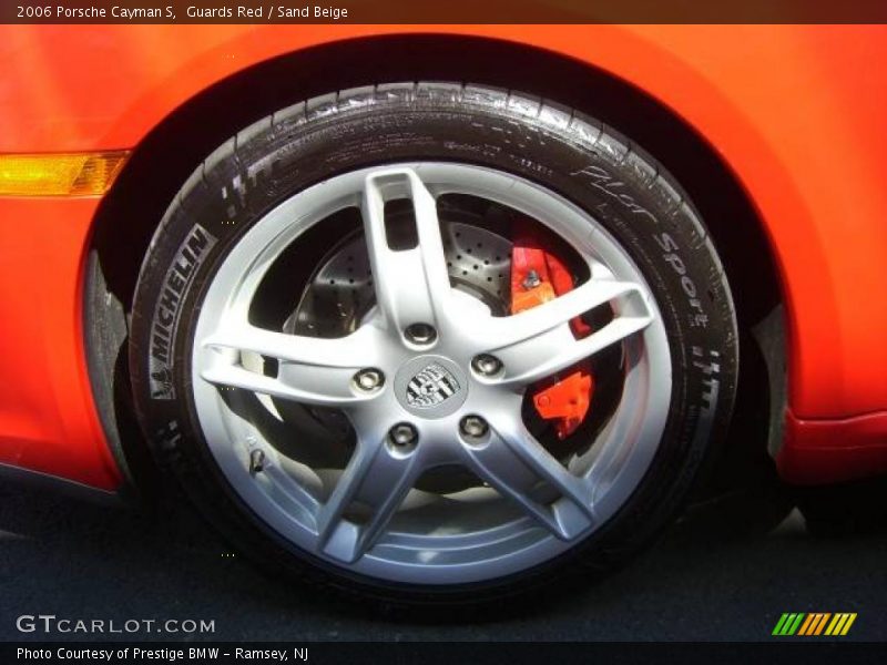 Guards Red / Sand Beige 2006 Porsche Cayman S