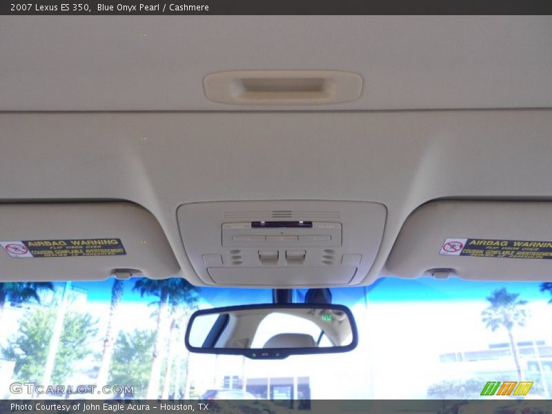 Blue Onyx Pearl / Cashmere 2007 Lexus ES 350