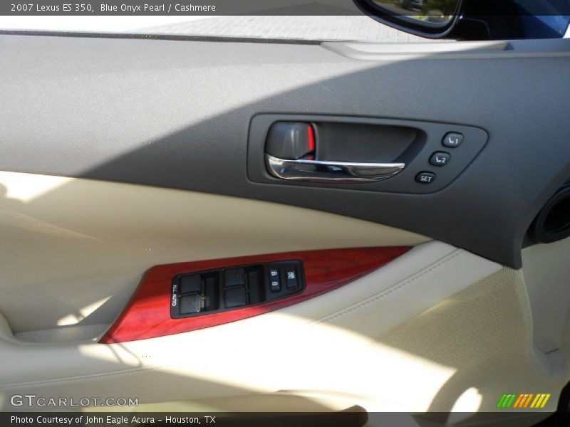 Blue Onyx Pearl / Cashmere 2007 Lexus ES 350