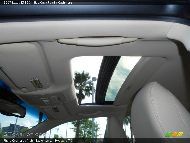 Blue Onyx Pearl / Cashmere 2007 Lexus ES 350