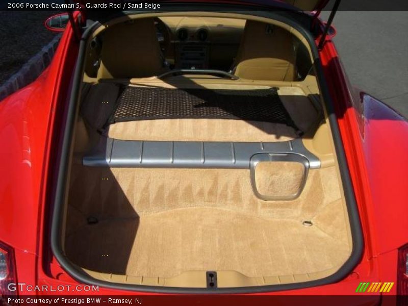 Guards Red / Sand Beige 2006 Porsche Cayman S
