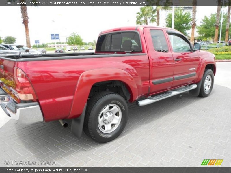 Impulse Red Pearl / Graphite Gray 2006 Toyota Tacoma V6 PreRunner Access Cab