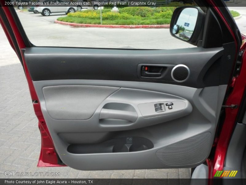 Impulse Red Pearl / Graphite Gray 2006 Toyota Tacoma V6 PreRunner Access Cab