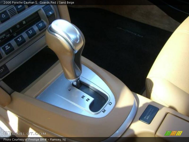 Guards Red / Sand Beige 2006 Porsche Cayman S