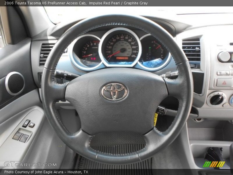 Impulse Red Pearl / Graphite Gray 2006 Toyota Tacoma V6 PreRunner Access Cab