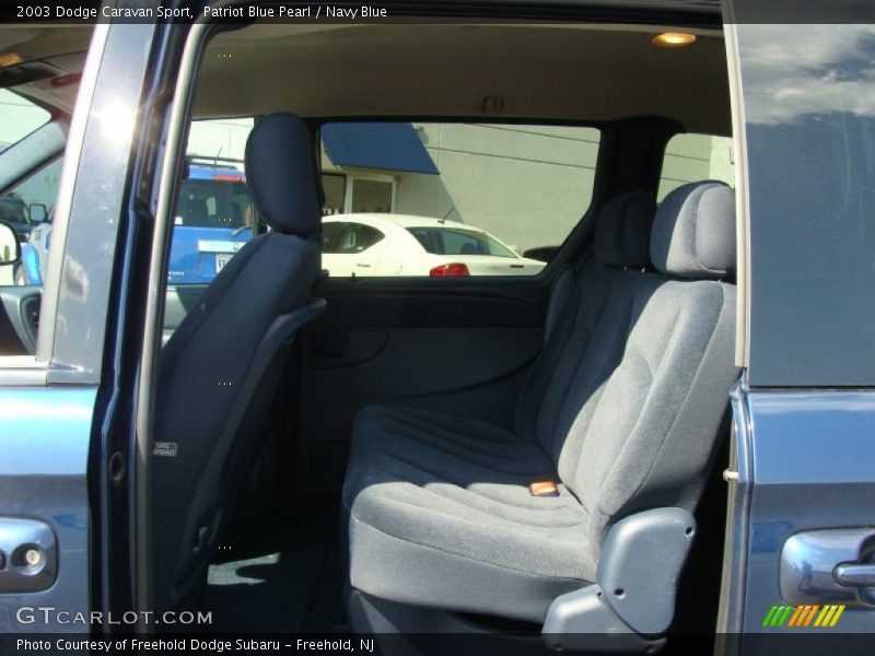 Patriot Blue Pearl / Navy Blue 2003 Dodge Caravan Sport