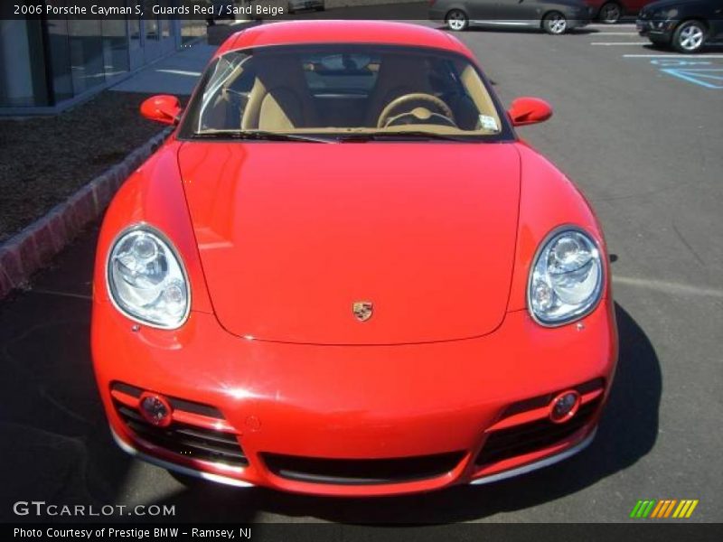 Guards Red / Sand Beige 2006 Porsche Cayman S