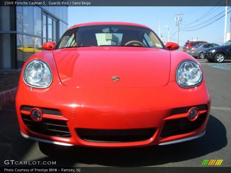 Guards Red / Sand Beige 2006 Porsche Cayman S