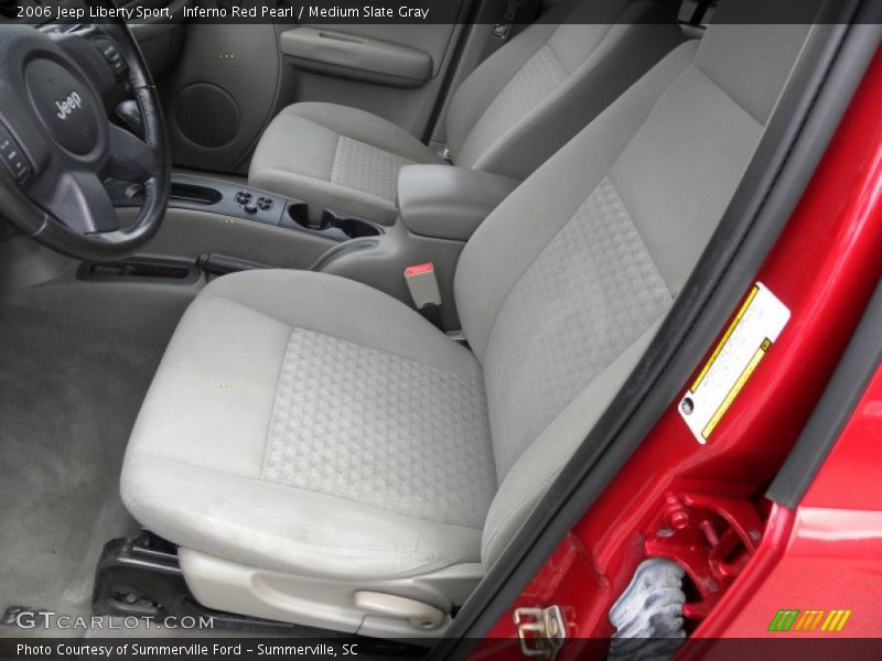  2006 Liberty Sport Medium Slate Gray Interior