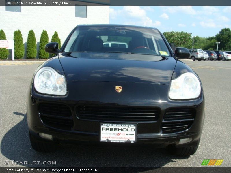 Black / Black 2006 Porsche Cayenne S