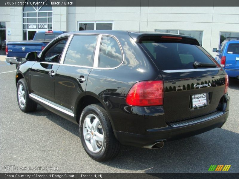 Black / Black 2006 Porsche Cayenne S