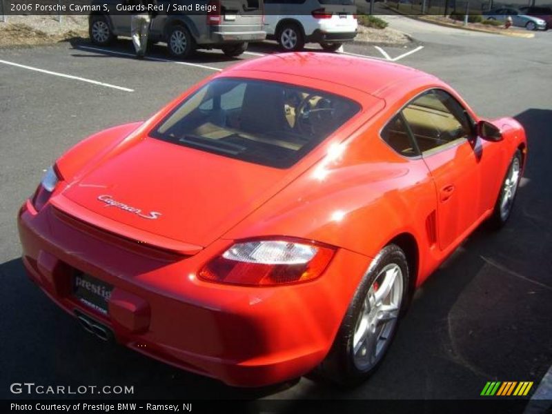 Guards Red / Sand Beige 2006 Porsche Cayman S