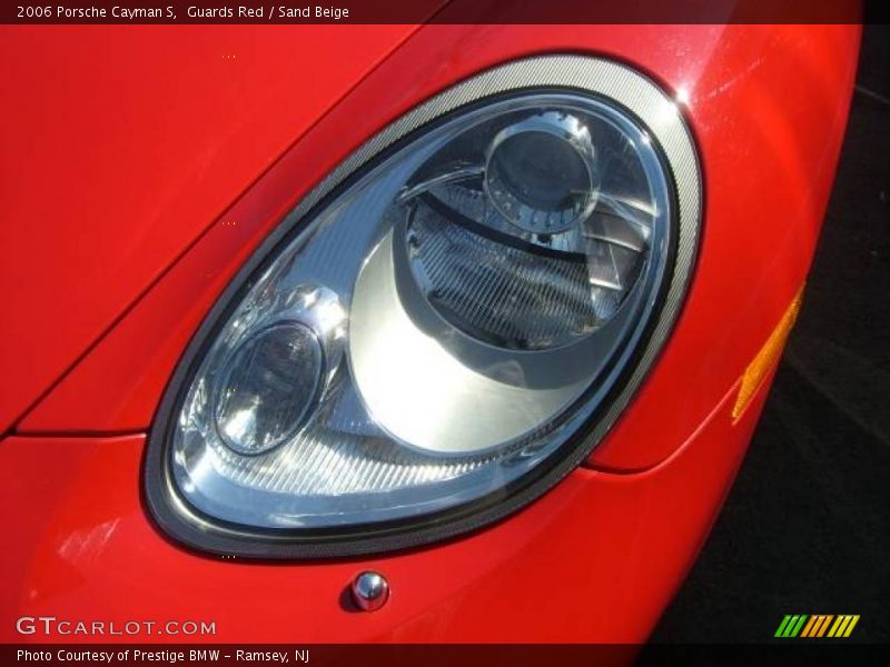 Guards Red / Sand Beige 2006 Porsche Cayman S