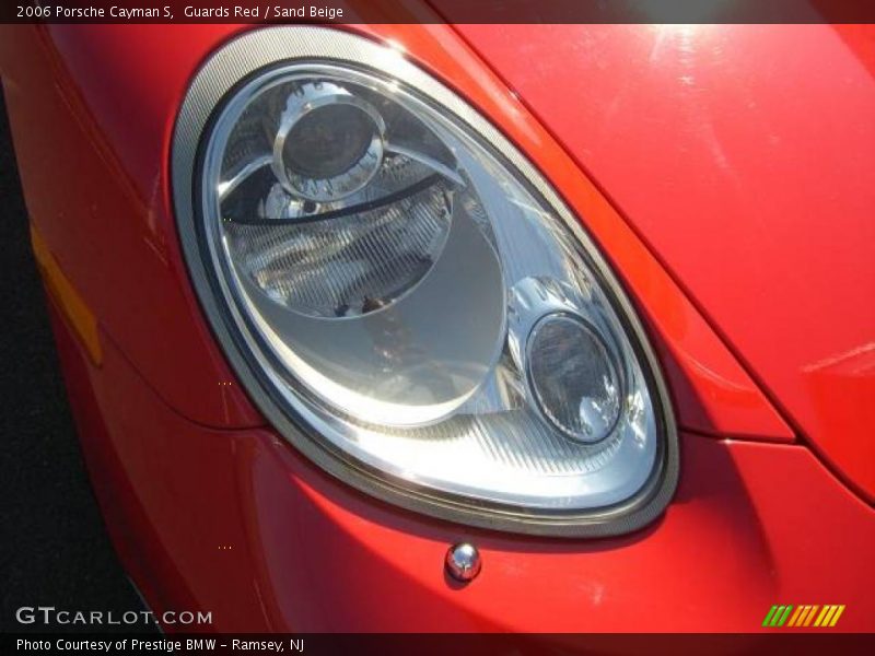 Guards Red / Sand Beige 2006 Porsche Cayman S