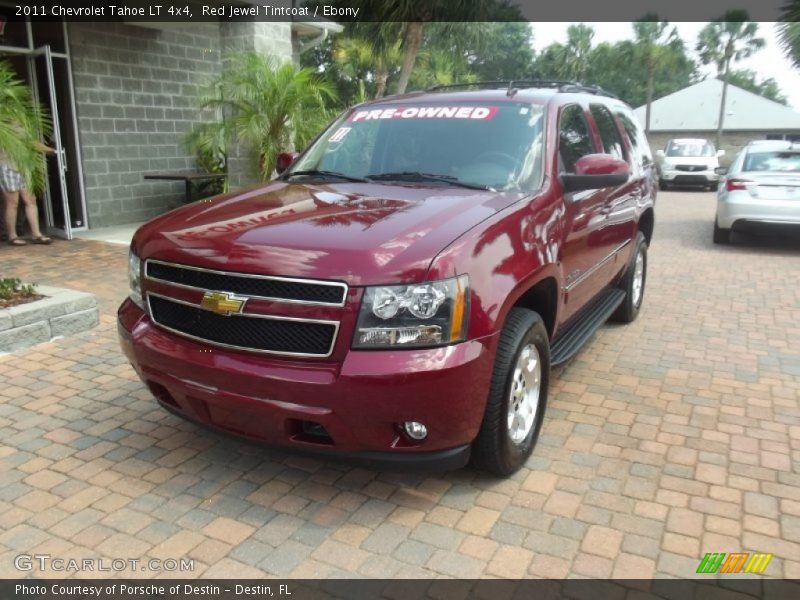 Red Jewel Tintcoat / Ebony 2011 Chevrolet Tahoe LT 4x4